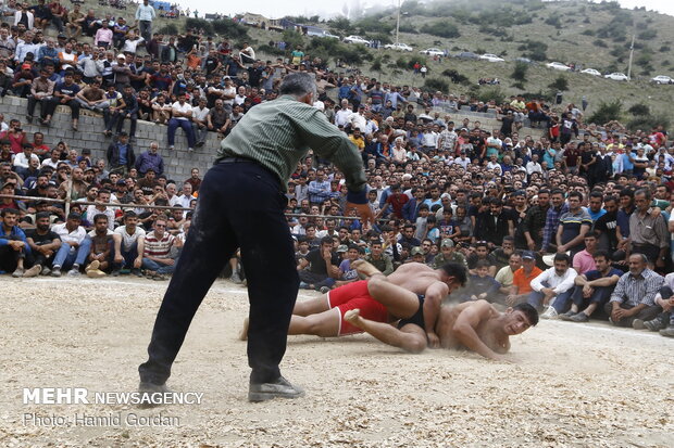 Traditional 'Locho' wrestling competitions