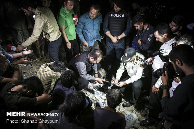 دستگیری شبانه خرده فروشان مواد مخدر
