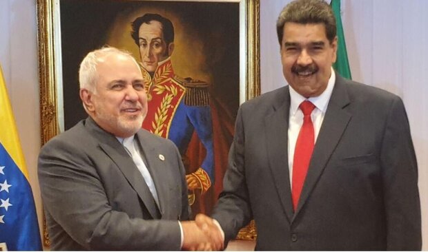 Zarif, Maduro hold talks in Caracas