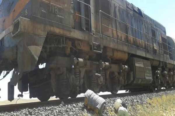 حمله تروریستی به قطار حمل فسفات در حومه شرقی حمص