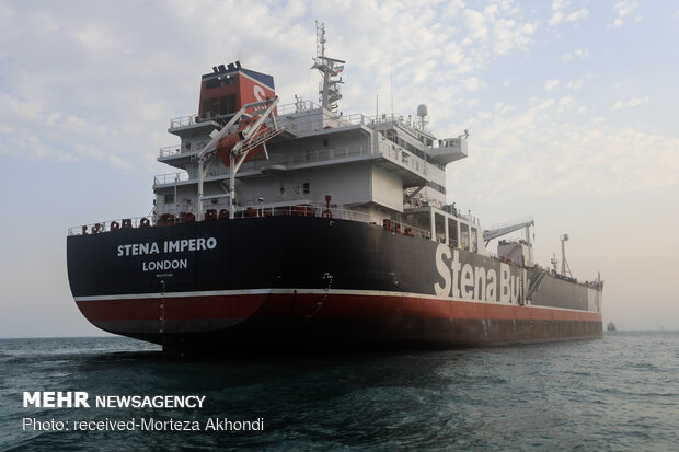 Detained British-flagged Stena Impero