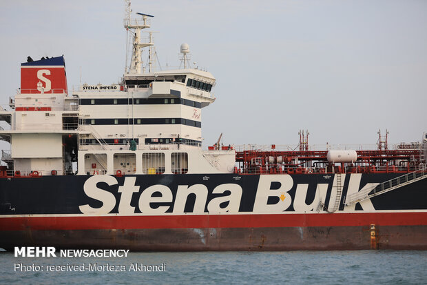 Detained British-flagged Stena Impero