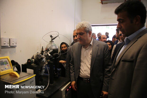 VP visits knowledge-based companies, inaugurates project in N. Khorasan