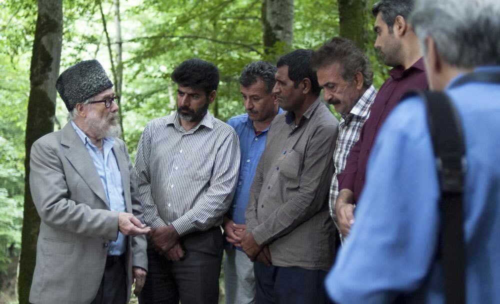 A scene from Iranian director Ali Fakhr-Musavi’s new drama “Blue Land”.