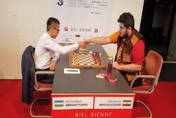 پیروزی مقصودلو برابر استاد بزرگ ازبکستانی در مسابقات شطرنج سوئیس