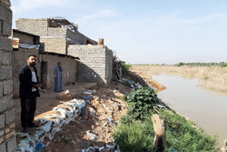 وضعیت حمیدیه سفلی چهار ماه پس از سیلاب