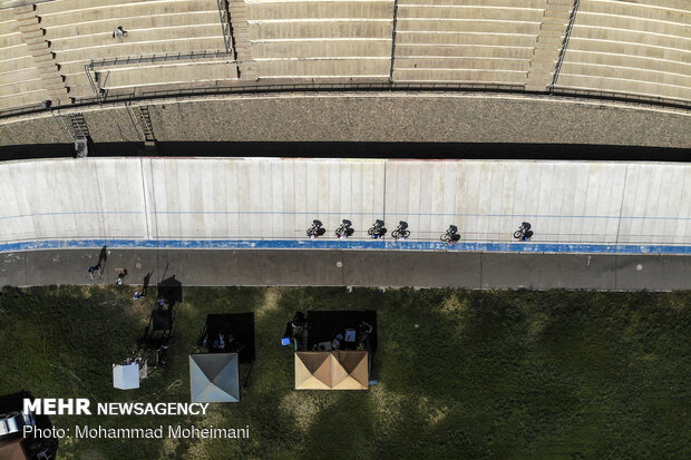 2nd stage of Iran’s track cycling league