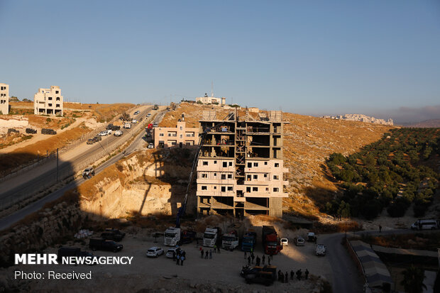 تخریب خانه های فلسطینیان‎
