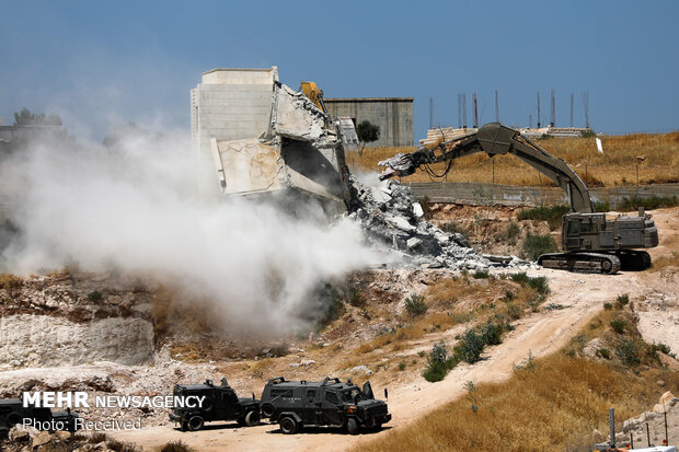 Filistinlilerin evlerini böyle yıktılar
