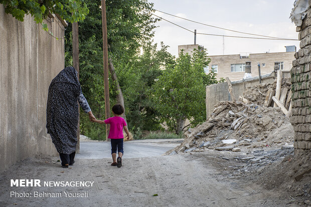 بافت در حال تخریب و خطرساز منطقه سنجان اراک - خبرگزاری مهر | اخبار ایران و  جهان | Mehr News Agency