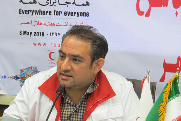 امداد رسانی ۲۰۱ نفر توسط هلال احمر قزوین در ۲۴ ساعت گذشته