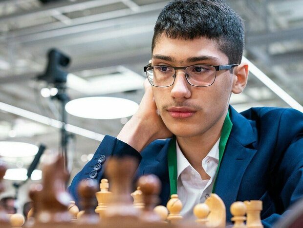 Alireza Firouzja Irn During World Championships Foto stock