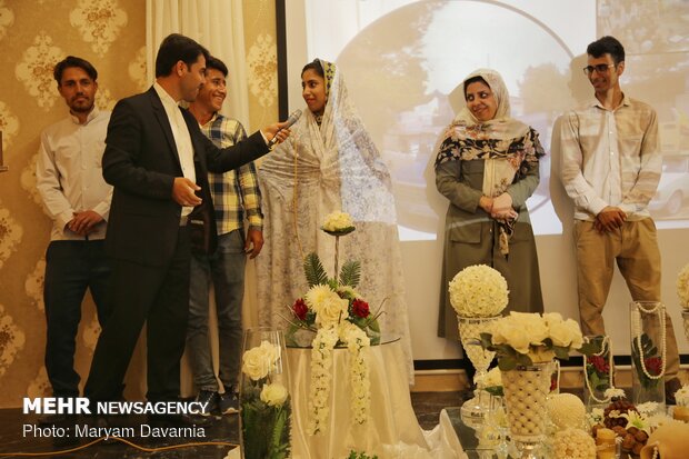Mass wedding ceremony in North Khorasan province