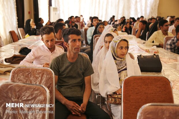 Mass wedding ceremony in North Khorasan province