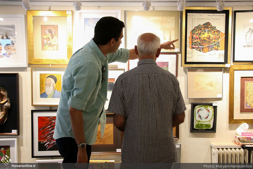 100 Works, 100 Artists Exhibition