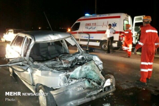 تصادف زنجیره‌ای در آزادراه زنجان-قزوین ۸ کشته و مصدوم برجای گذاشت