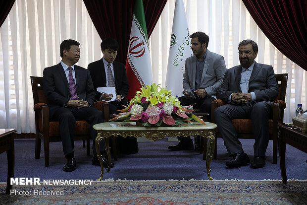 Mohsen Rezaei, China’s Song Tao meeting in Tehran