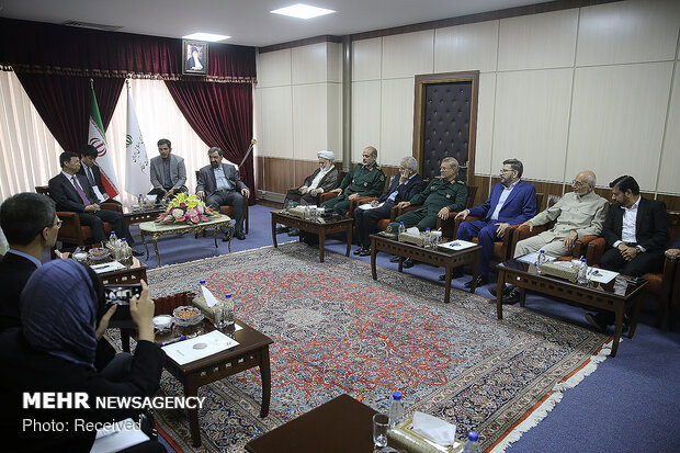 Mohsen Rezaei, China’s Song Tao meeting in Tehran