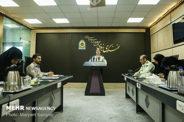 نشست خبری سخنگوی ناجا