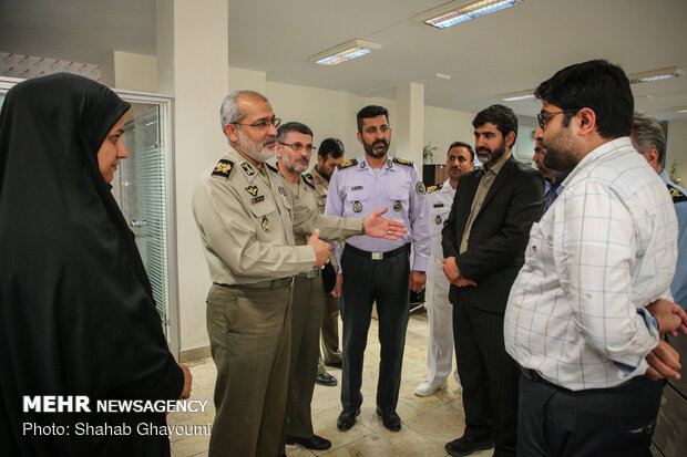 Army officials visit Mehr