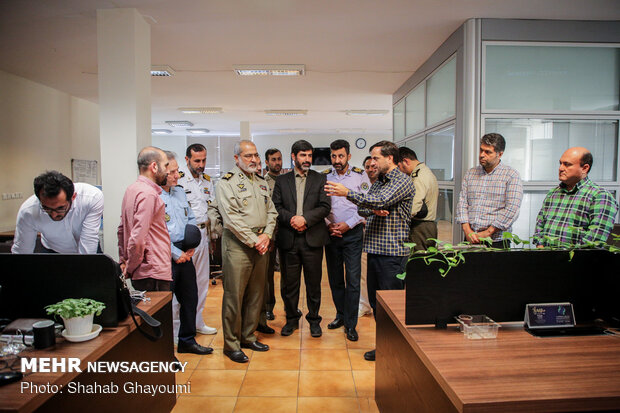 بازدید معاون تربیت و آموزش ارتش از خبرگزاری مهر