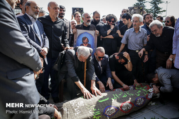 Funeral of Hossein Ahi