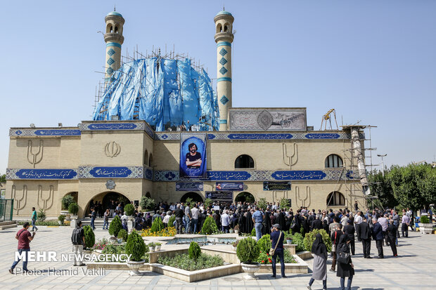 Funeral of Hossein Ahi