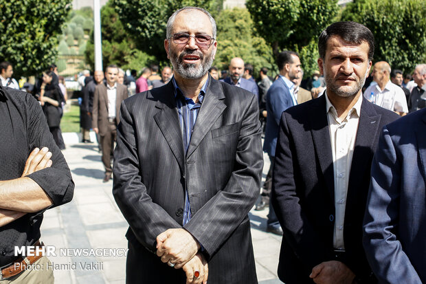 Funeral of Hossein Ahi