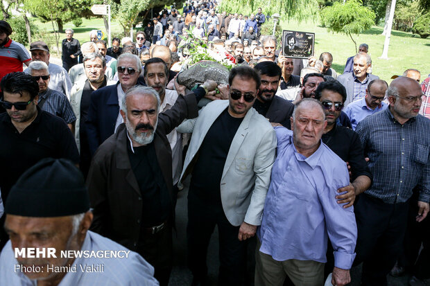 Funeral of Hossein Ahi