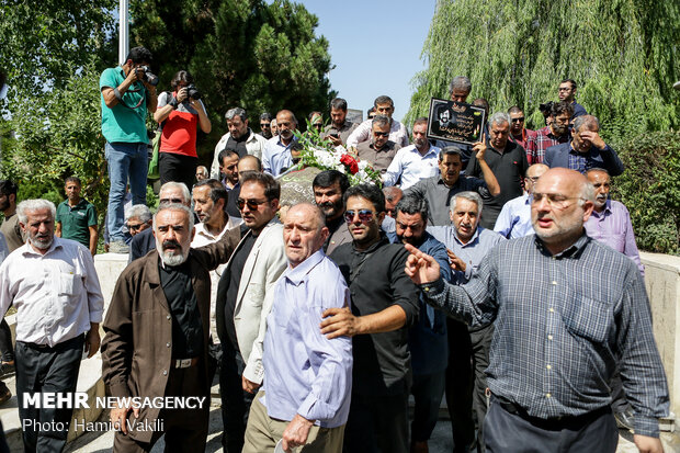 Funeral of Hossein Ahi