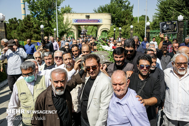 Funeral of Hossein Ahi