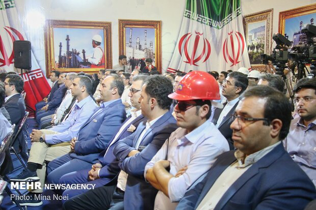 افتتاح فاز اول نیروگاه سیکل ترکیبی شهرستان هریس