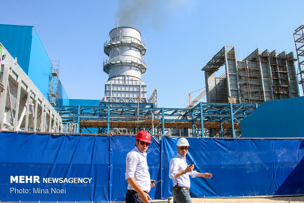 Inauguration of 1st phase of Combined Cycle Power Plant in E. Azarbaijan prov.