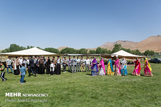 Wedding ceremony in Bakhtiari tribe: a festival of colors and music