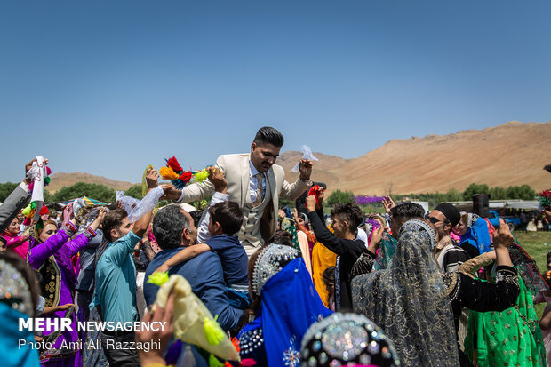 Wedding ceremony in Bakhtiari tribe: a festival of colors and music