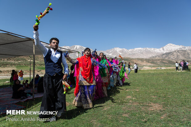 Wedding ceremony in Bakhtiari tribe: a festival of colors and music