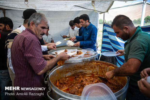 موسیقی و رنگ در عروسی بختیاری