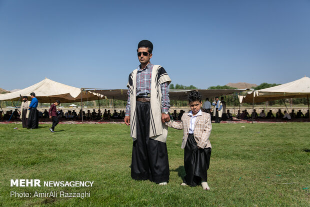 Wedding ceremony in Bakhtiari tribe: a festival of colors and music