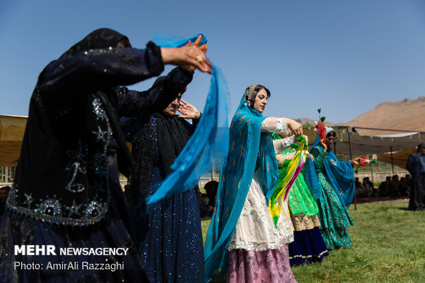 Wedding ceremony in Bakhtiari tribe: a festival of colors and music