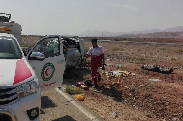 واژگونی خودروی پارس در محور آرادان-سرخه یک کشته برجای گذاشت 