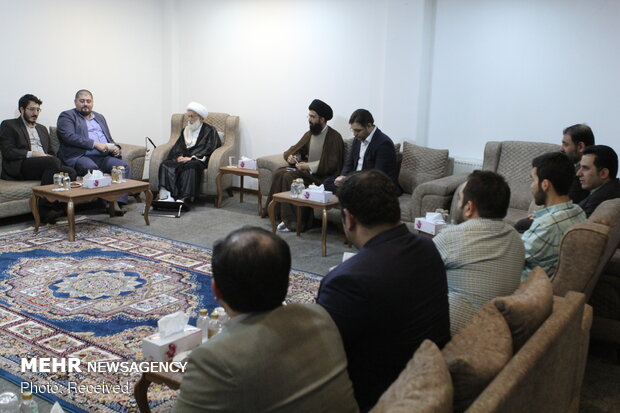 Managing directors, editors-in-chief of Iranian media visit Sheikh Isa Qassim