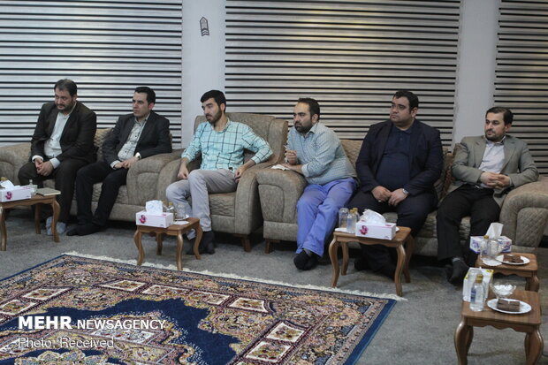 Managing directors, editors-in-chief of Iranian media visit Sheikh Isa Qassim