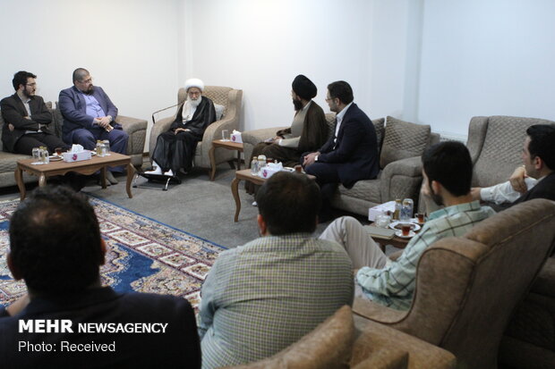 Managing directors, editors-in-chief of Iranian media visit Sheikh Isa Qassim