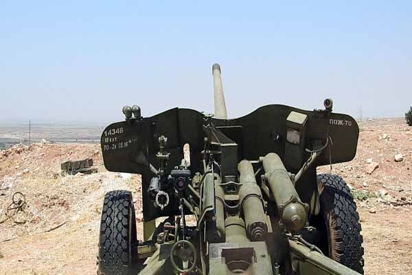 حملات گسترده توپخانه‌های ارتش سوریه به مواضع تروریست‌های تکفیری