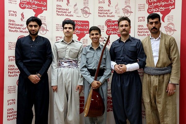 درەوشانەوەی کوردەکان لە مێهرەجانی نیشتمانیی مۆسیقای گەنجانی ئێران