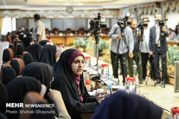 مراسم روز خبرنگار در مرکز فرماندهی نیروی انتظامی