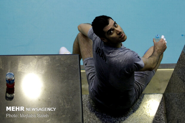 Iran volleyball’s final training session before departing for Russia