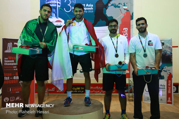 Iran crowned at West Asia Men’s Squash C’ship
