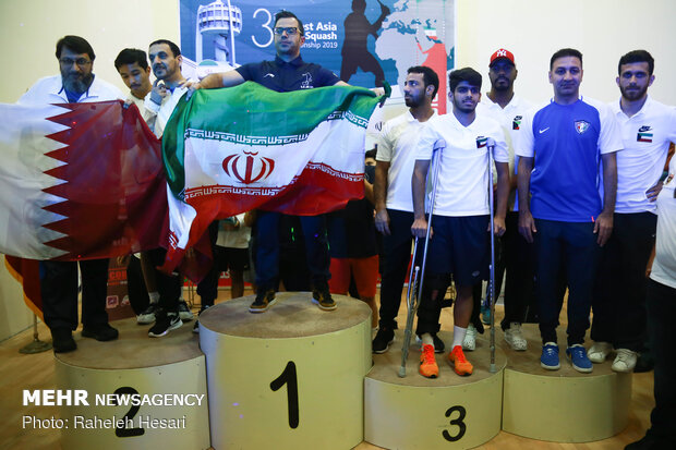 Iran crowned at West Asia Men’s Squash C’ship