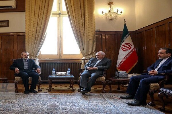 Iranian Parl. speaker thanks FM Zarif for salient achievements taken in intl. arena 